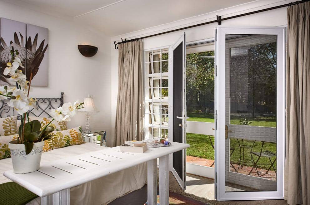 Trellidor Clear Guard garden view