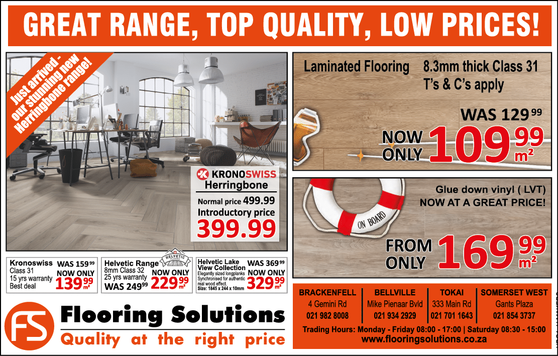 FLOORING SOLUTIONS-  Laminated Flooring Contractor in Cape Town