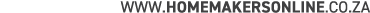  www homemakersonline co za