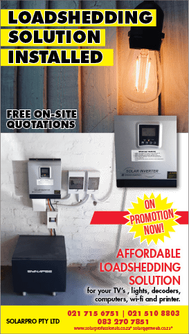 loadshedding solutions installed by solarpro