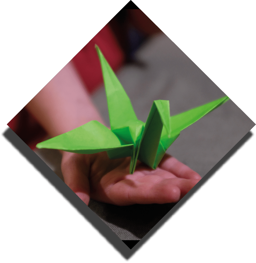 show kids where origami comes from