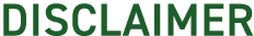 DISCLAIMER