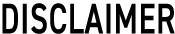 DISCLAIMER