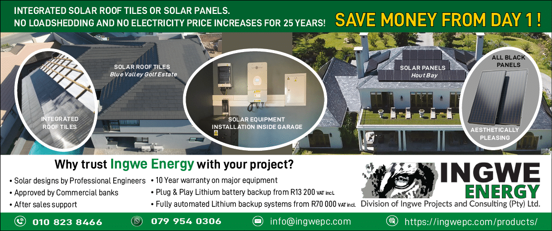 Ingwe Energy Solar Energy and Solar Panel Supplier and Installer in Gauteng https:  www homemakersonline co za listings ingewe-energy  