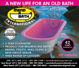 Mend a bath - Bath re-enameling specialists  