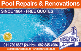 BURROWS POOLS -POOL REPAIRS AND RENOVATIONS SPECIALISTS IN JOHANNESBURG November 2021 Johannesburg HOMEMAKERS Home Improvement Supplier Magazine   https:  www homemakersonline co za listings global-washlines 