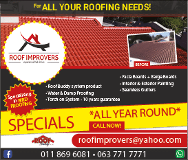 Roof Improvers - Roof Improvement Specialists and all roofing needs  https:  www homemakersonline co za roof-improvers 