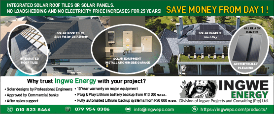 Ingwe Energy Solar Energy and Solar Panel Supplier and Installer in Gauteng https:  www homemakersonline co za listings ingewe-energy  