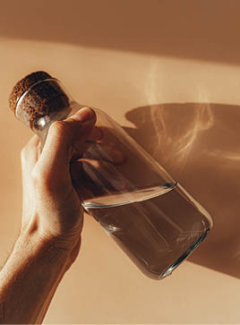 water bottle drink beach