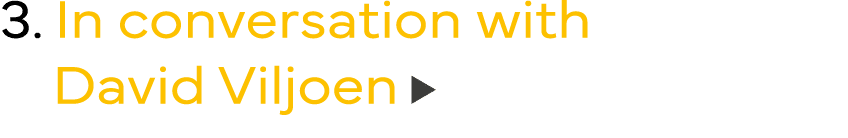 3  In conversation with   David Viljoen 