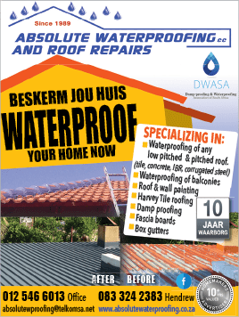 absolute waterproofing and roof repairs specialists