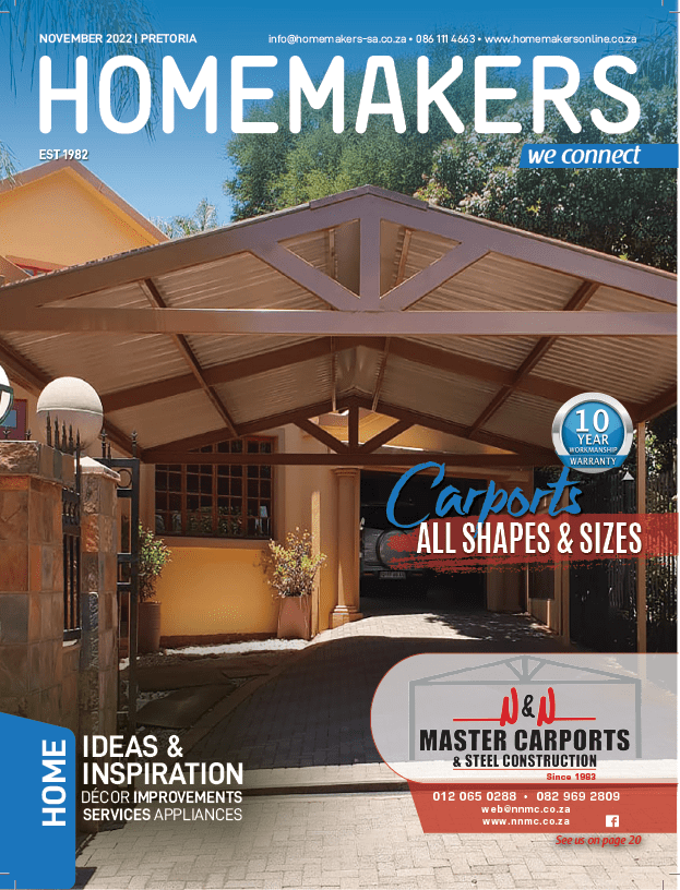 homemakers pretoria november 2022 N&N Master Carports