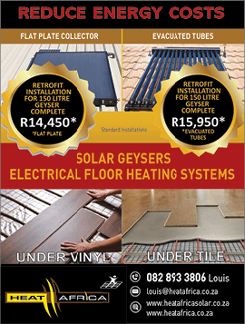 heat africa solar geysers