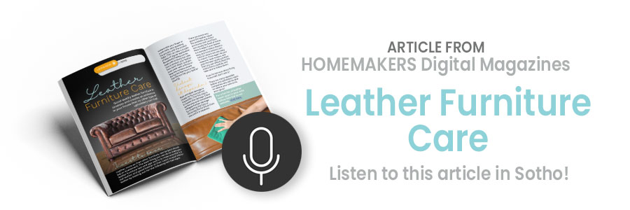 Leather Furniture Care Guide