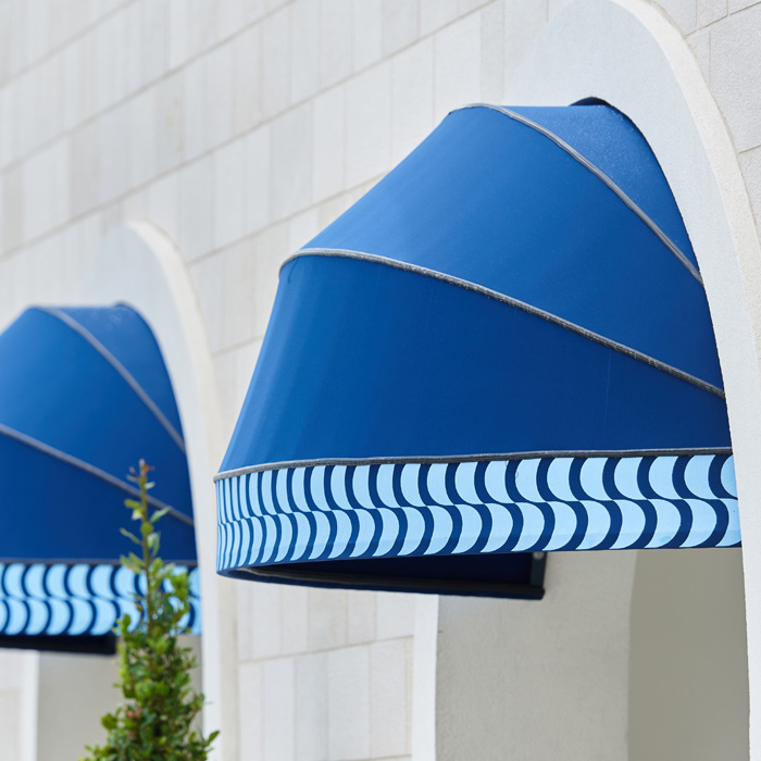 tradional dome awnings