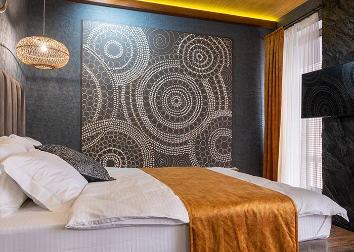 Beautiful bedroom lighting